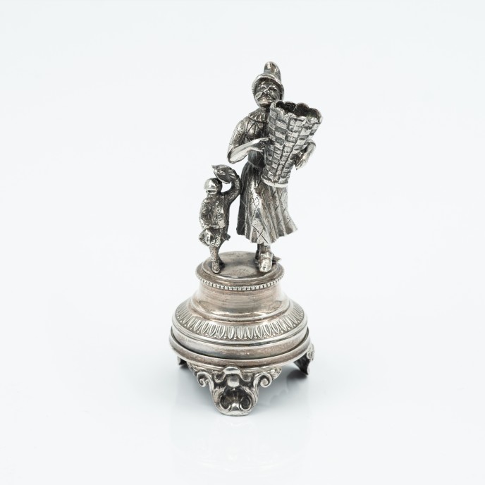 Suport pentru scobitori Florentin nr.4 Argint