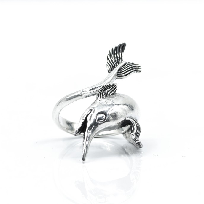 Inel peste spada Argint