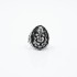 Inel oval Ganesha Argint