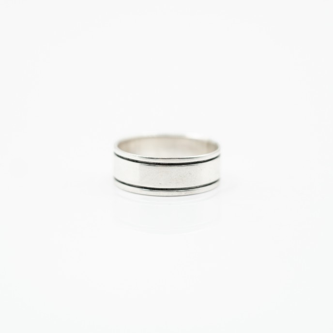 Verigheta simpla doua linii Argint