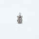 Pandantiv caseta cilindru broderie piatra Argint