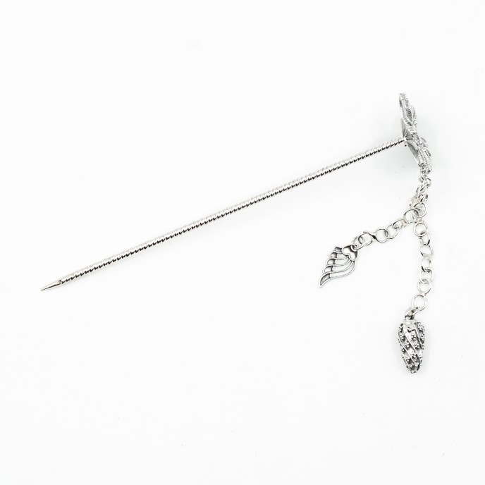 Ac de par floare con Argint