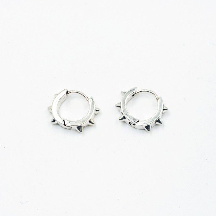 Cercei tip creola tepi Argint