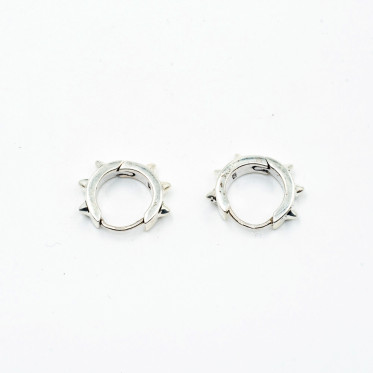 Cercei tip creola tepi Argint