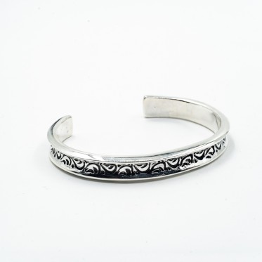 Bratara fixa petale l Argint