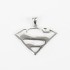 Pandantiv simbol Superman Argint
