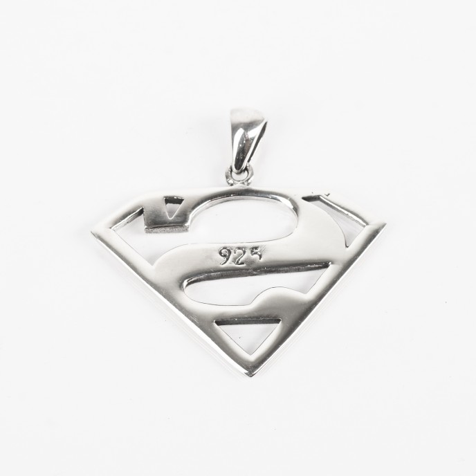 Pandantiv simbol Superman Argint