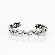 Bratara fixa crengute Argint