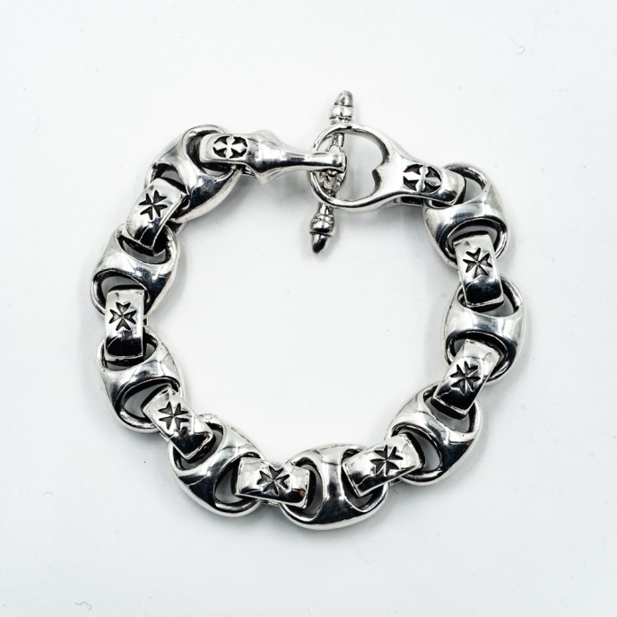 Bratara mariner cruci malteze Argint