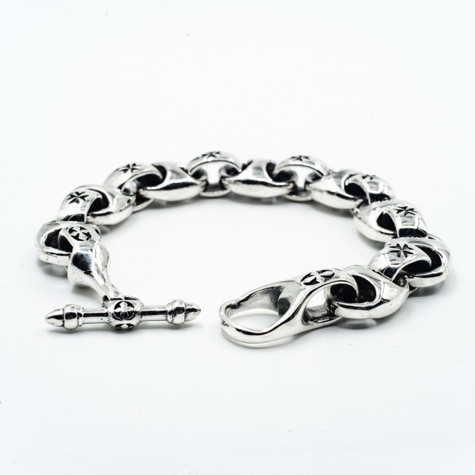 Bratara mariner cruci malteze Argint