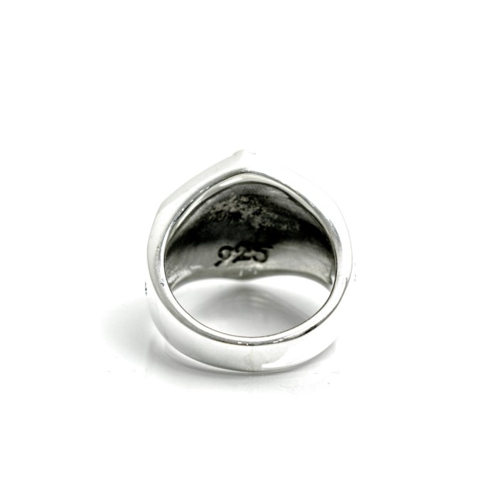 Inel cruce Isus Argint