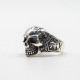Inel craniu cavaler Argint