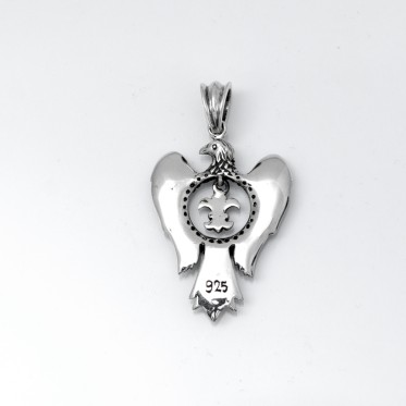 Pandantiv vultur crin imperial Argint