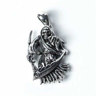 Pandantiv moartea cu coasa Argint