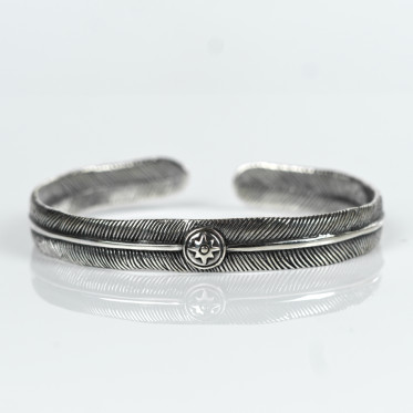 Bratara fixa pana steluta Argint