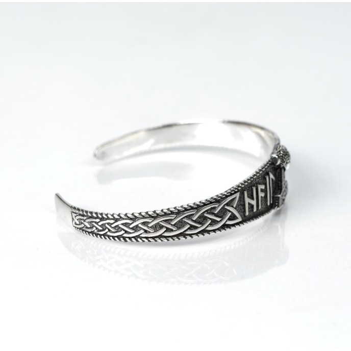 Bratara fixa ciocanul lui Thor Argint