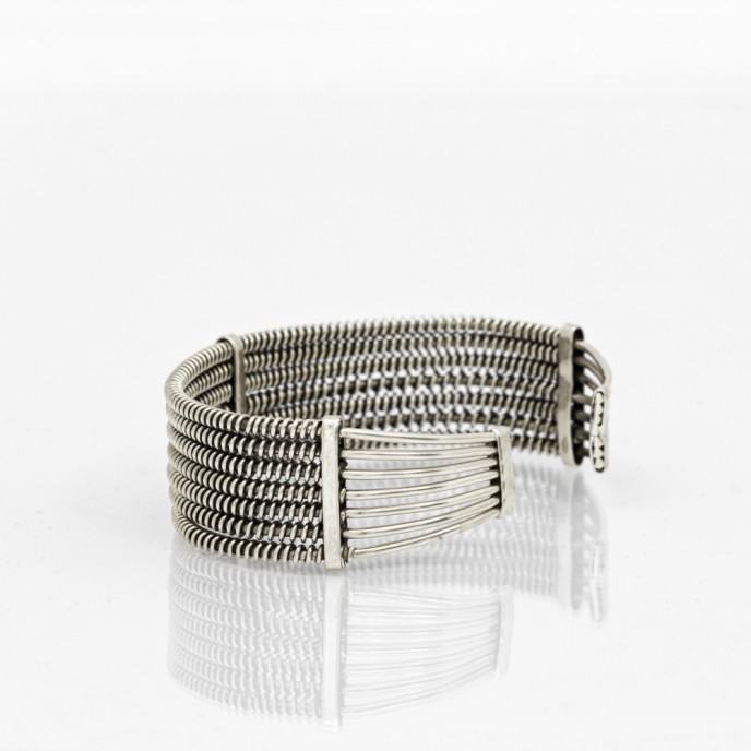 Bratara fixa sapte sarme Argint