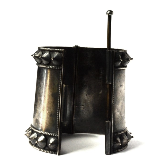 Bratara etnica tepi Argint