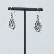 Cercei picatura conuri Argint