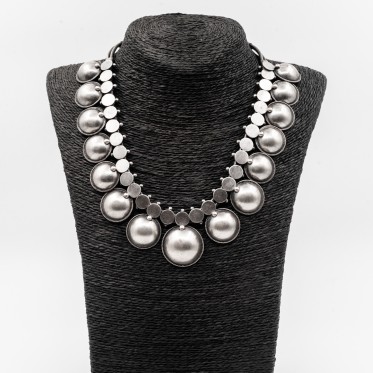 Colier etnic 15 banuti Argint