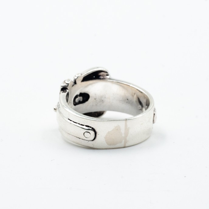 Inel curea de pantaloni Argint