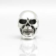 Inel craniu simplu xxxxl Argint
