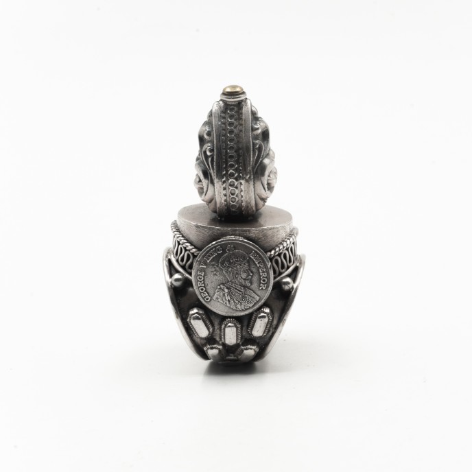 Inel antic banuti picatura Argint