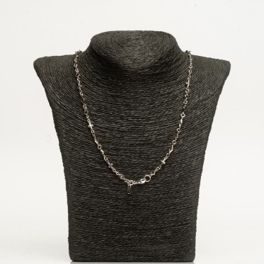 Lant romburi cruciulite gotice Argint