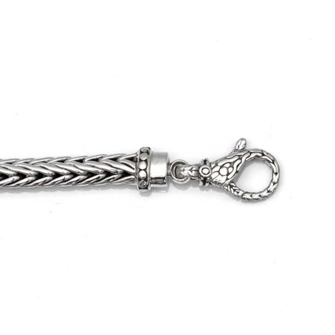 Lant masiv impletitura spic 8mm Argint