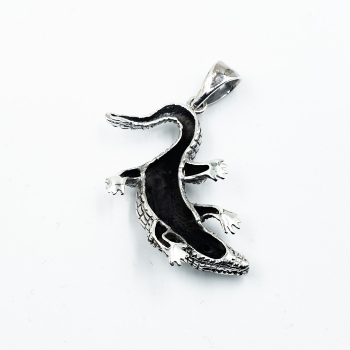 Pandantiv crocodil L Argint