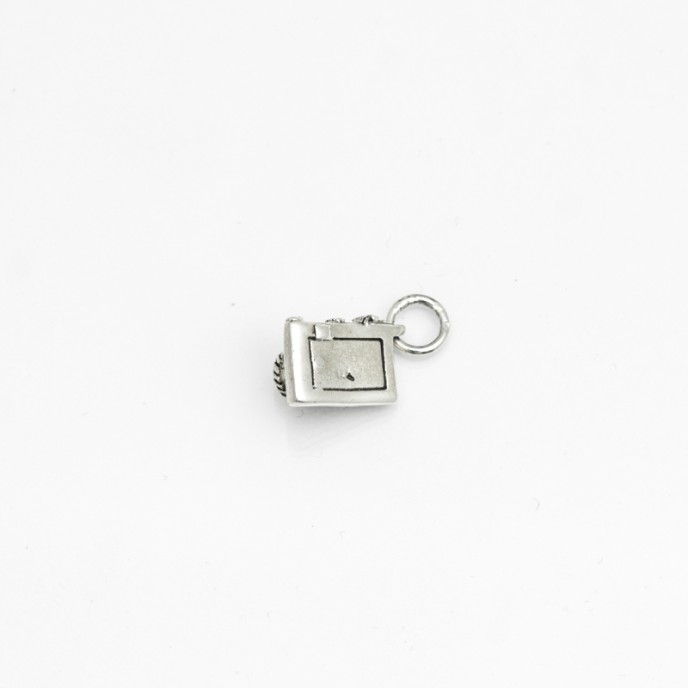 Pandantiv mini camera foto xs Argint