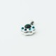 Pandantiv labuta de catel color Argint