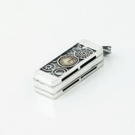 Pandantiv muzicuta ceas Argint