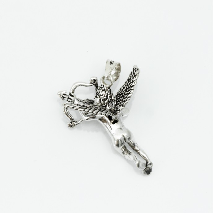 Pandantiv flexibil Cupidon Argint