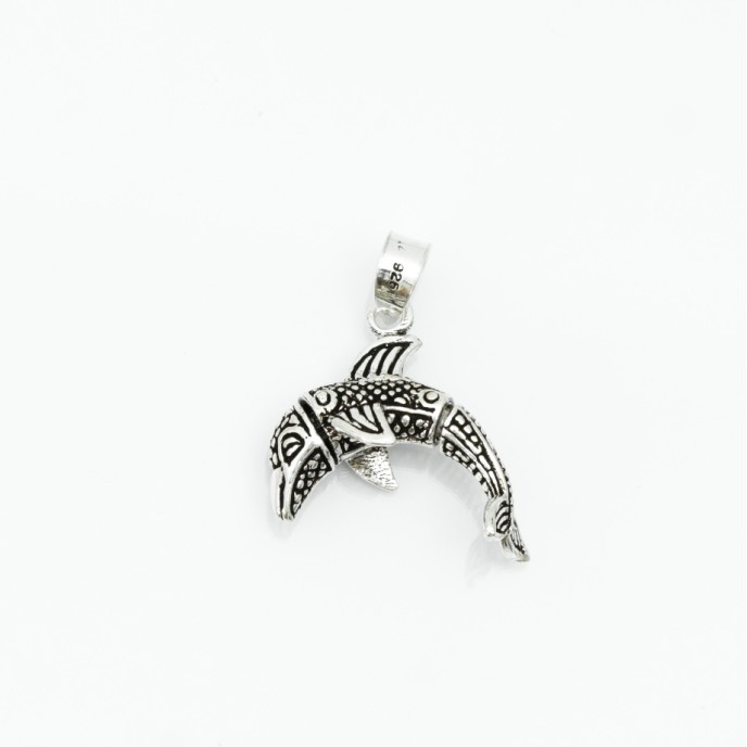 Pandantiv flexibil delfin Argint