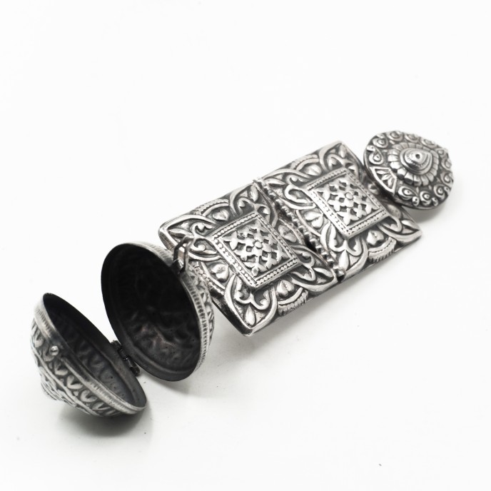 Pandantiv doua patrate picatura Argint