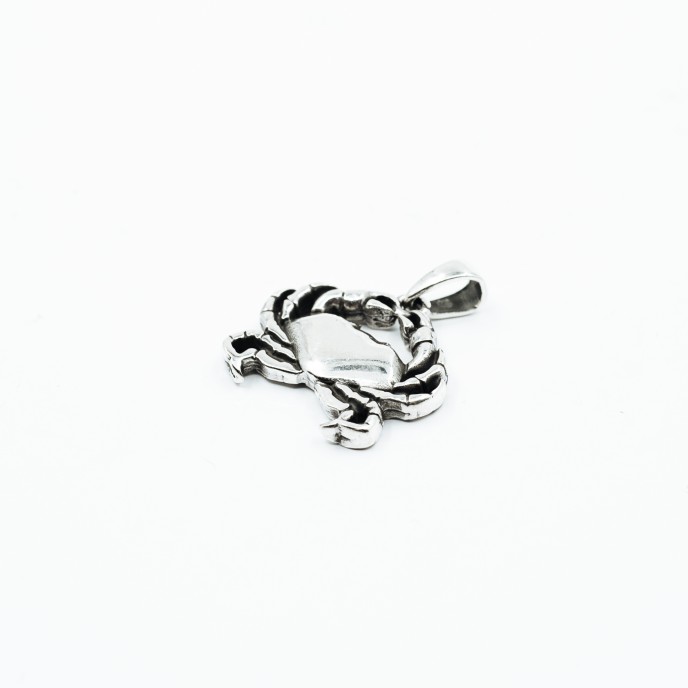 Pandantiv mini crab Argint