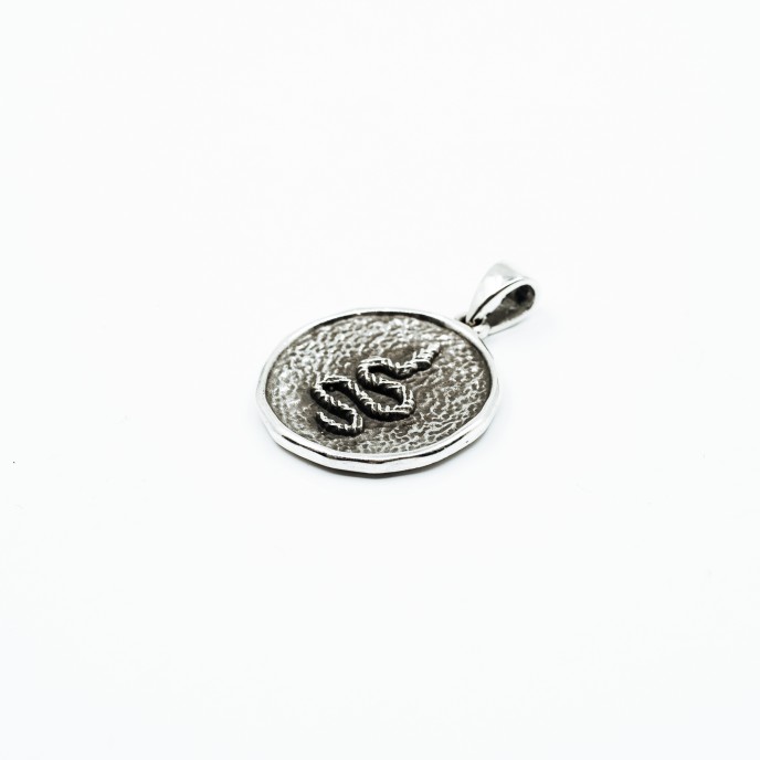 Pandantiv rotund sarpe Argint