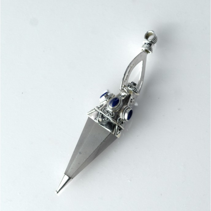 Pandantiv pendul labradorit lapis nr.34 Argint