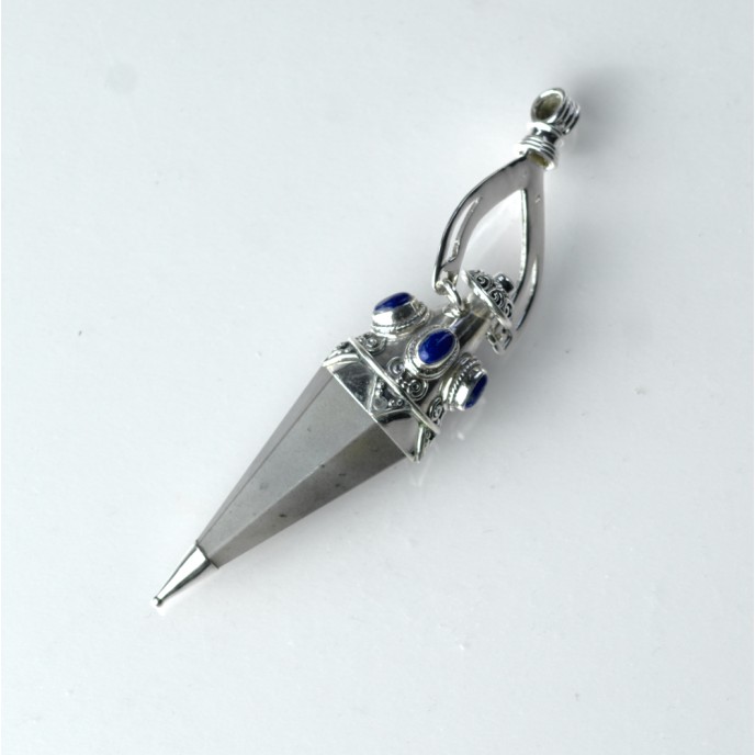 Pandantiv pendul labradorit lapis nr.34 Argint