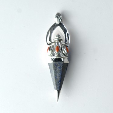 Pandantiv pendul lapis lazuli nr.35 Argint