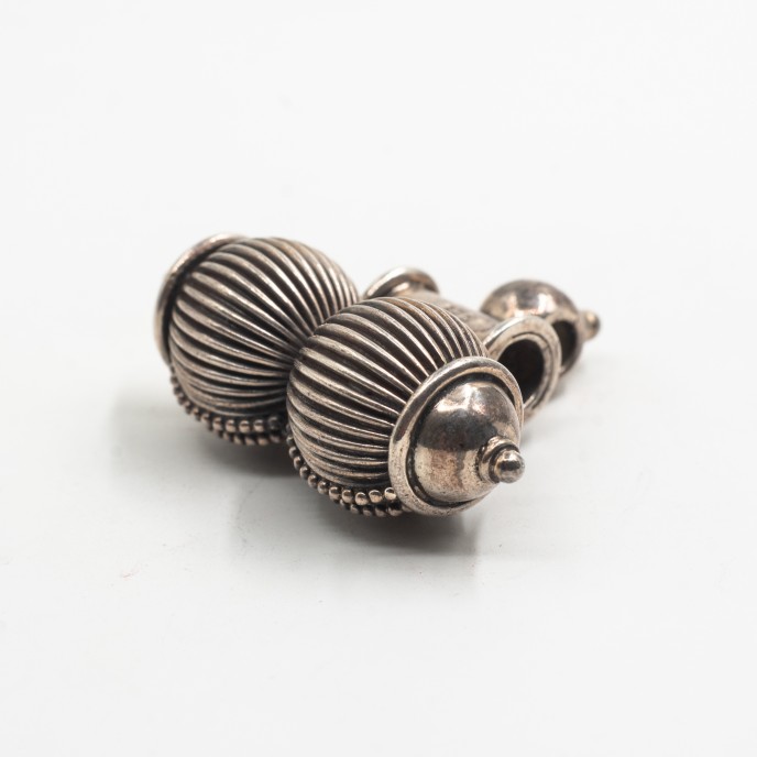 Pandantiv India doi bulbi Argint