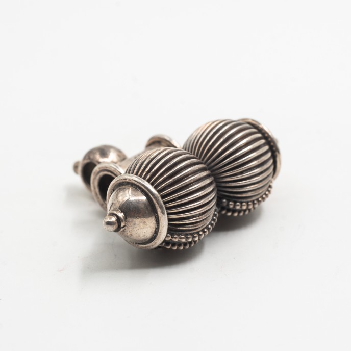 Pandantiv India doi bulbi Argint