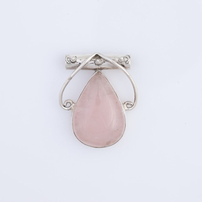 Pandantiv picatura brate pietre naturale Argint