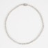 Colier tip tenis rotund 3mm Argint
