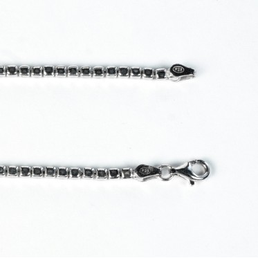 Lant buline patrate 300 Argint