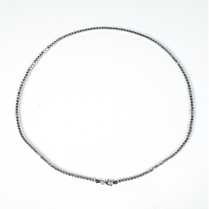 Lant buline patrate 300 Argint