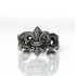 Bratara sarpe Fleur de Lys Argint