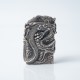 Bricheta Zippo dragon incolacit Argint