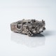 Bricheta Zippo dragon incolacit Argint